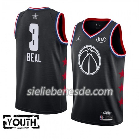 Kinder NBA Washington Wizards Trikot Bradley Beal 3 2019 All-Star Jordan Brand Schwarz Swingman